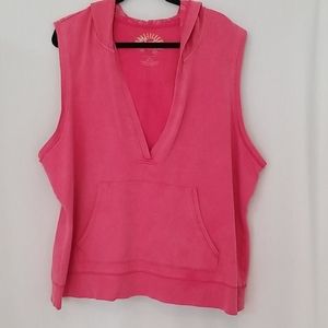 Plus size hooded vest, size 22/24 by V Sports